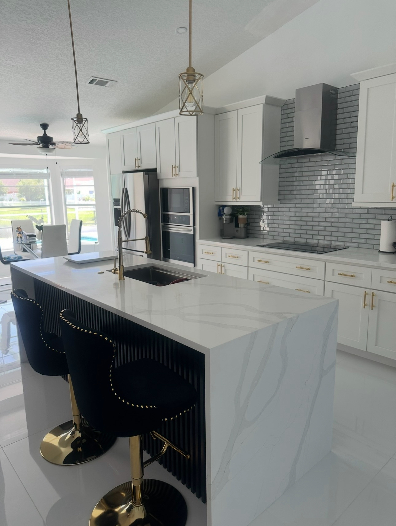 Complete kitchen transformation